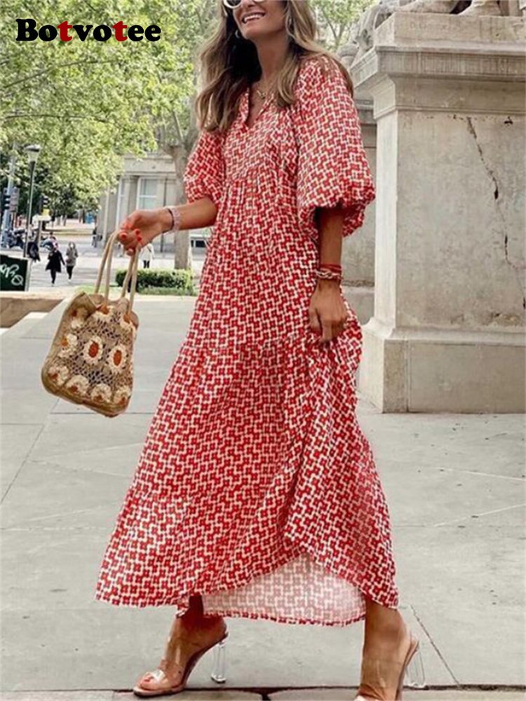 WW | Retro Print Kleid