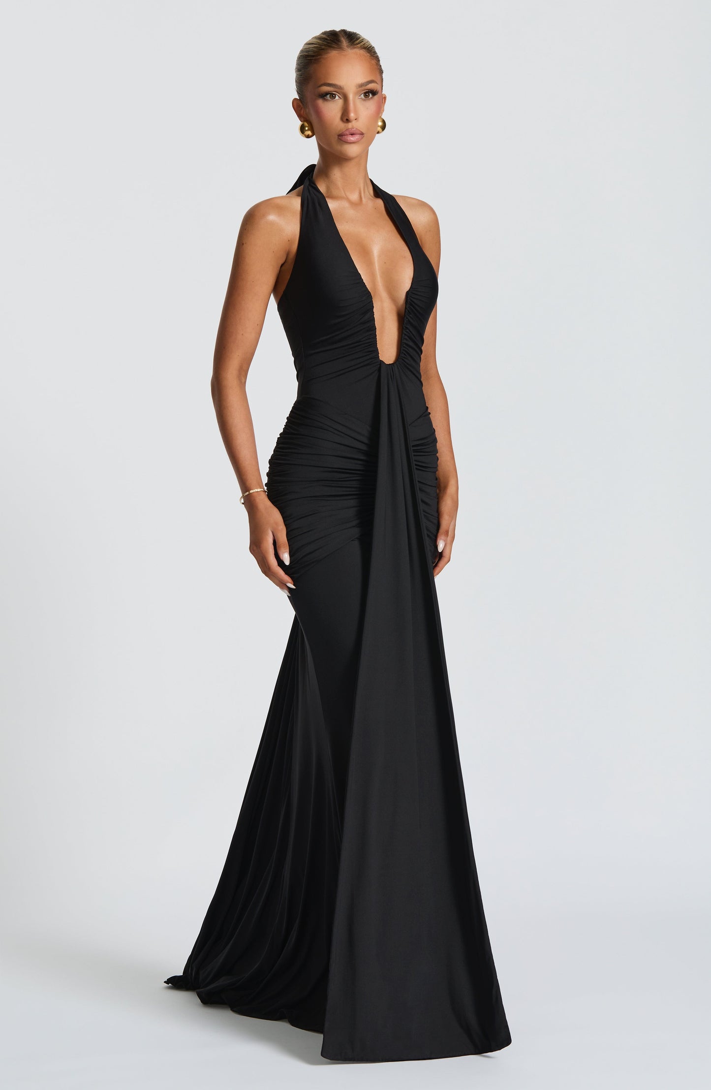 Bria™ | Flowy Maxi Dress Whisper Trail