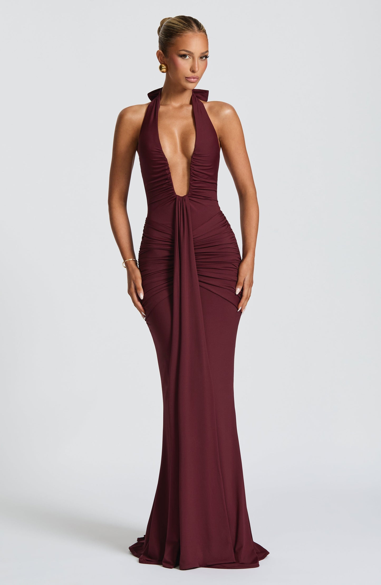 Bria™ | Flowy Maxi Dress Whisper Trail