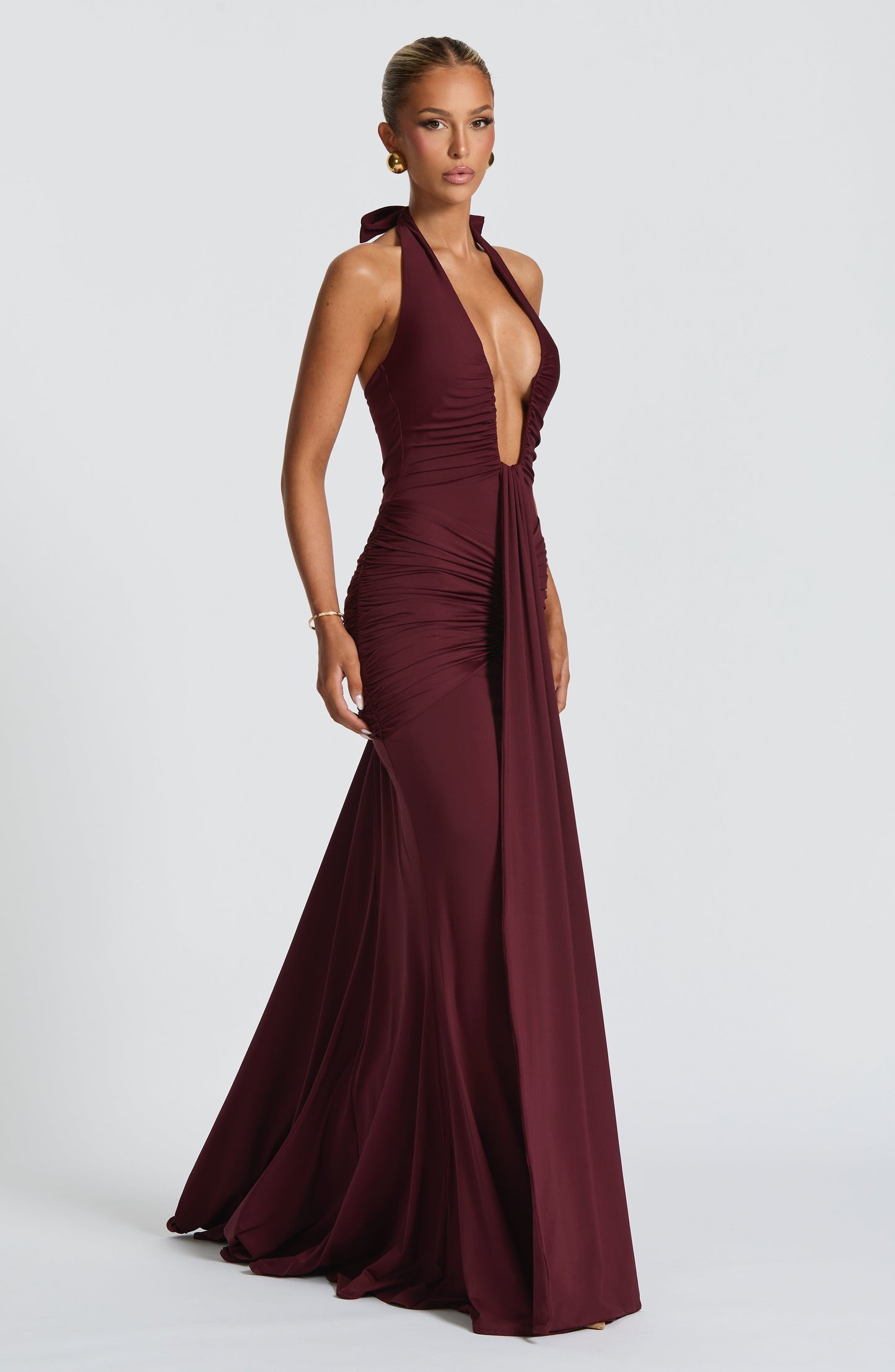 Bria™ | Flowy Maxi Dress Whisper Trail