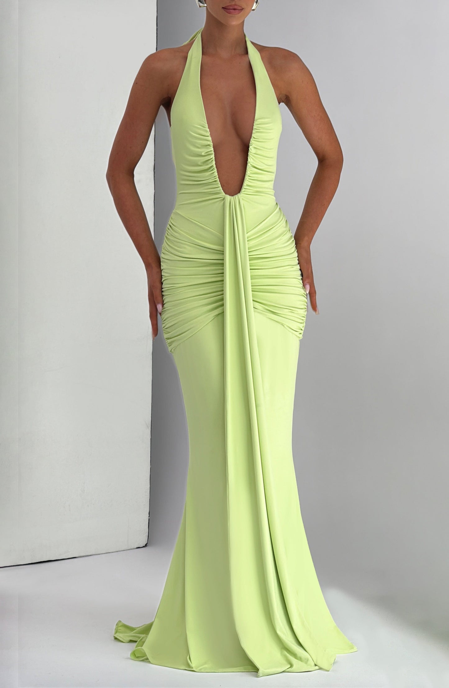 Bria™ | Flowy Maxi Dress Whisper Trail