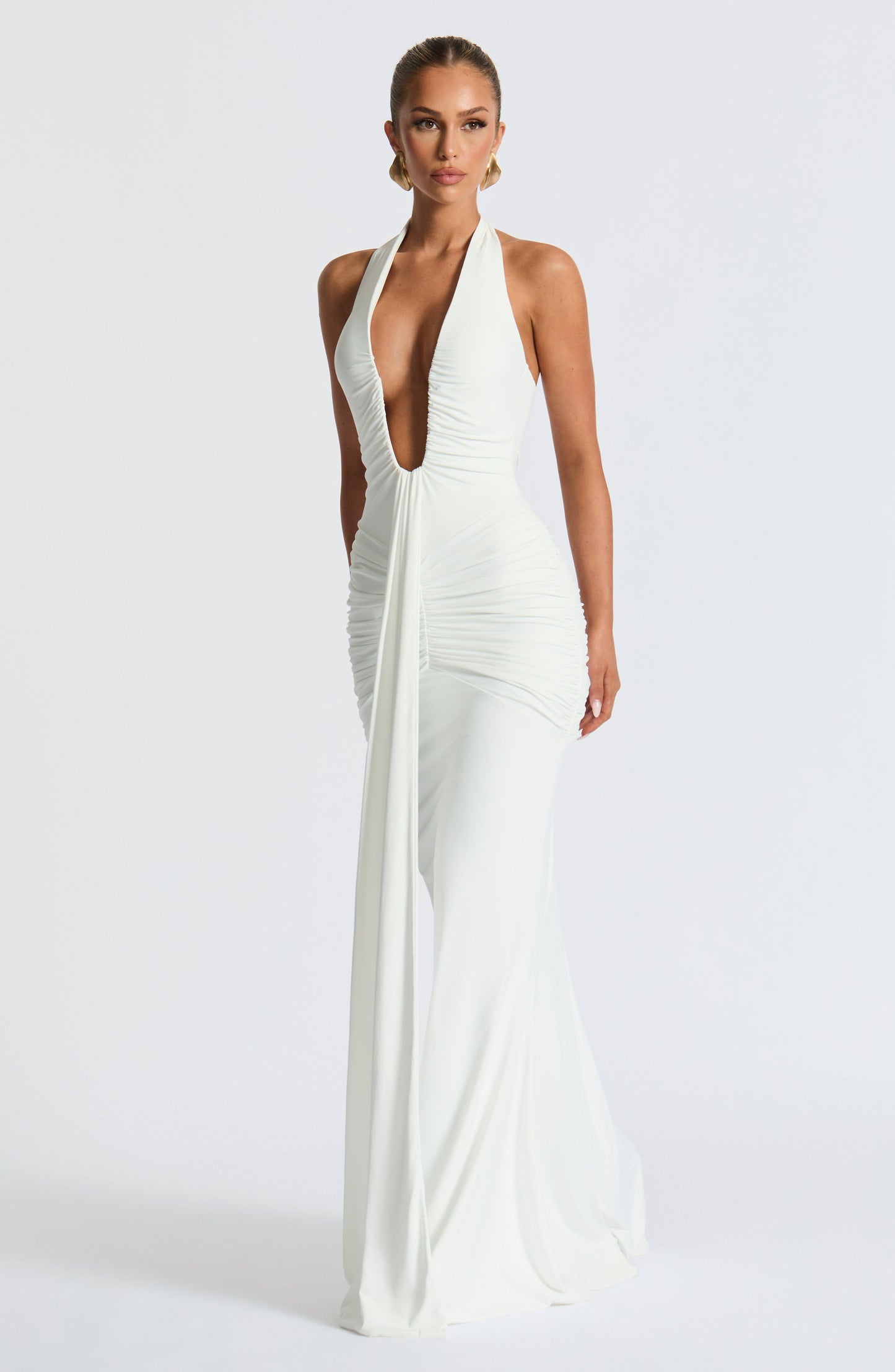 Bria™ | Flowy Maxi Dress Whisper Trail