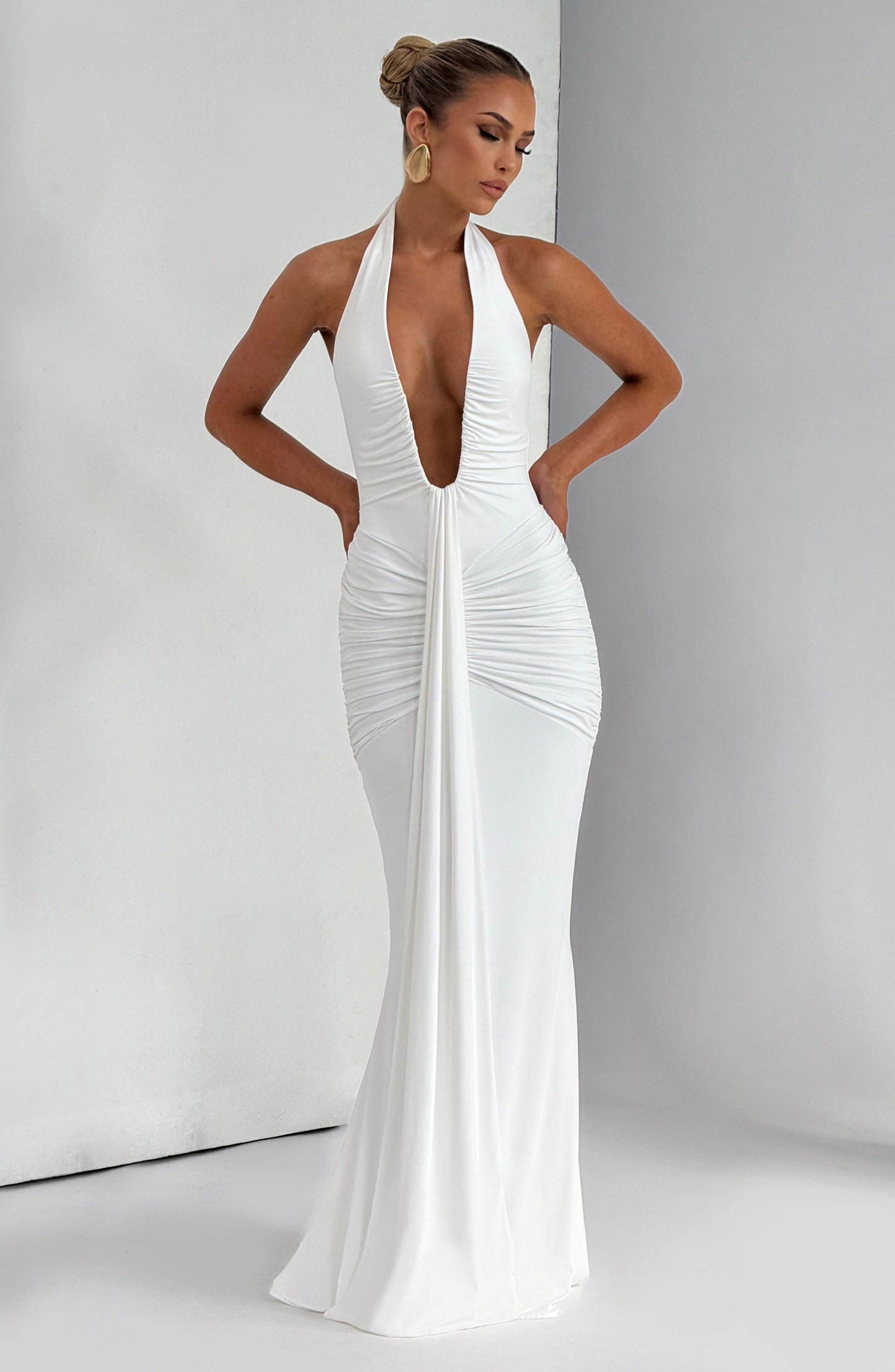 Bria™ | Flowy Maxi Dress Whisper Trail