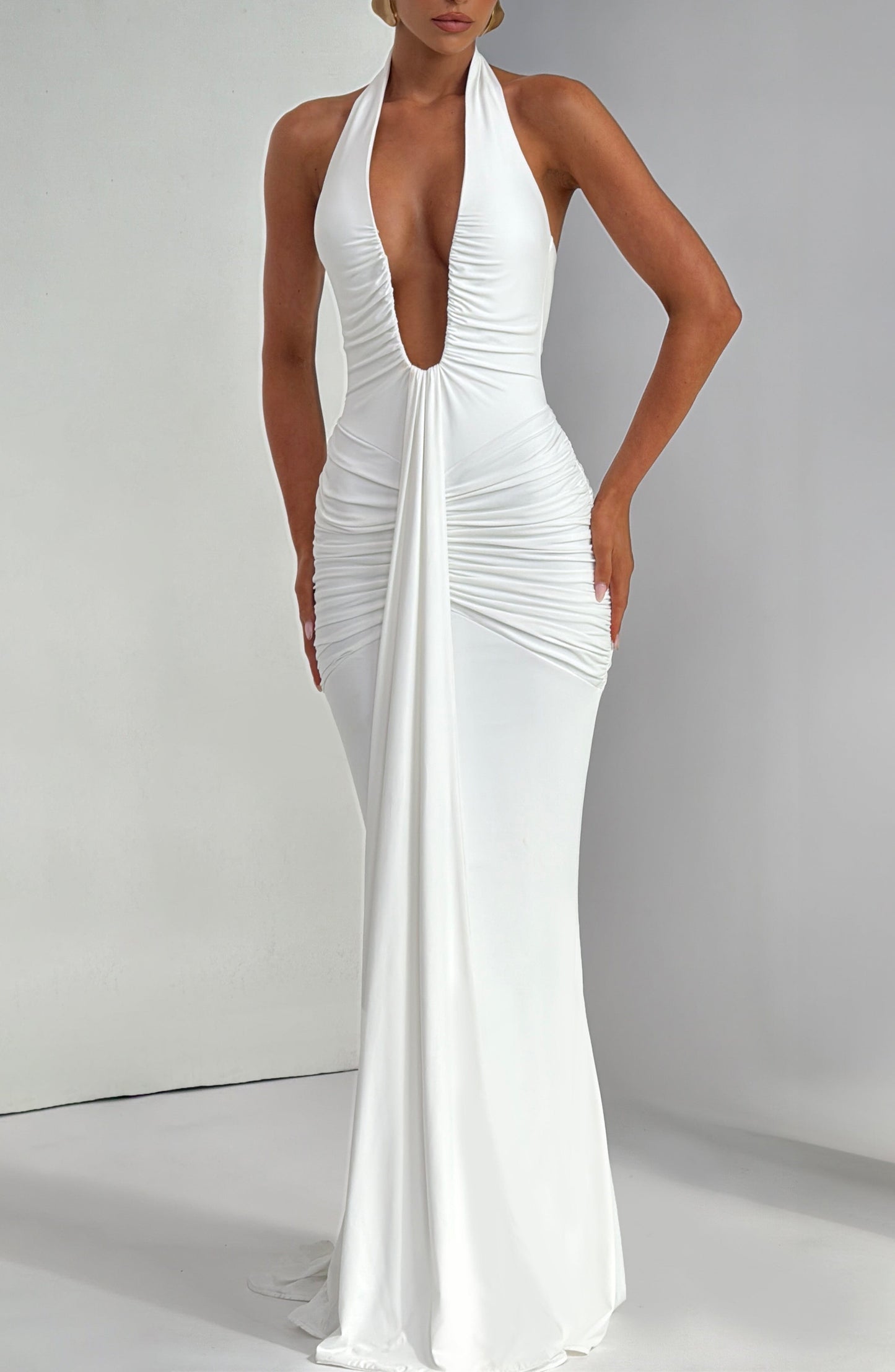 Bria™ | Flowy Maxi Dress Whisper Trail
