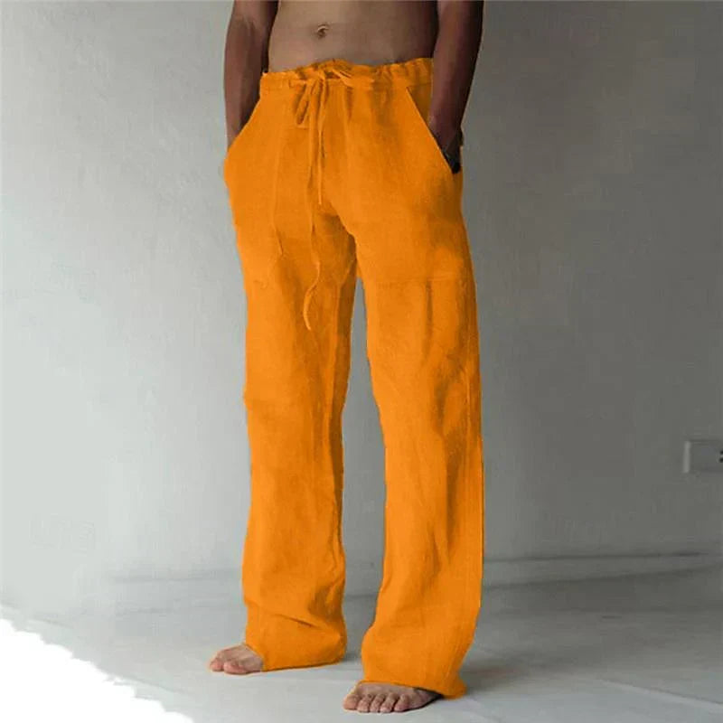 WW | Herren Baggy Leinenhose