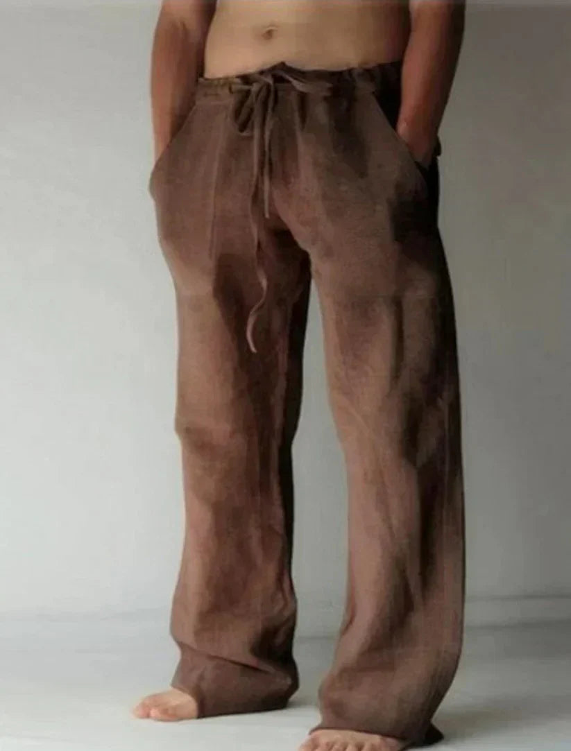 WW | Herren Baggy Leinenhose