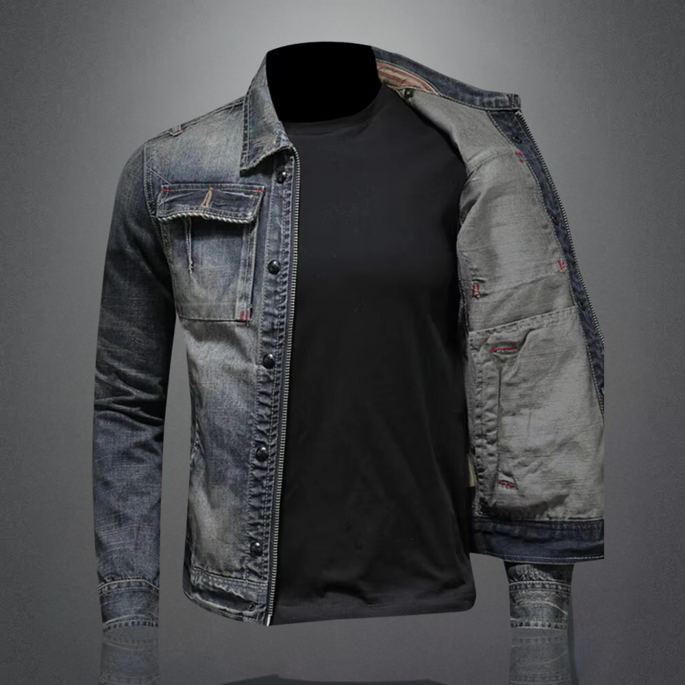 WW | Men's Denim Jacket with a Modern Cut