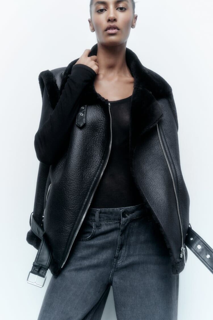 WW | Leather Warning Warm & Trendy