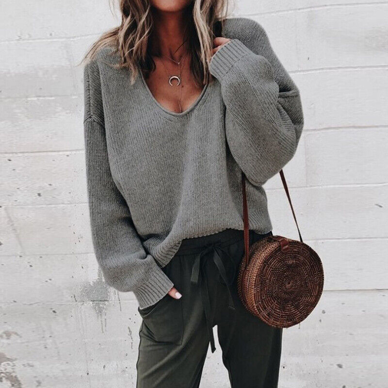 WW | Pullover mit V-Ausschnitt