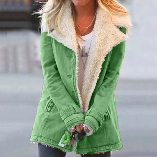 WW | Winterjacke mit Weicher Fütterung und Umklappbarem Kragen