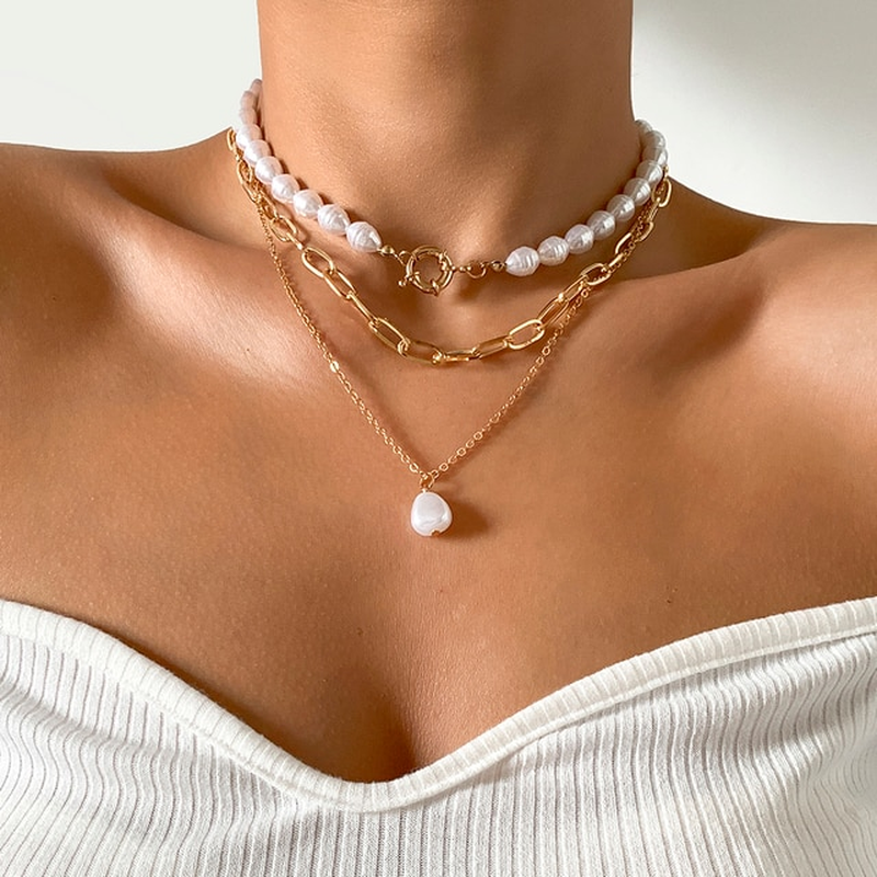 WW | Set - Elegant Layered Women's Jewelry