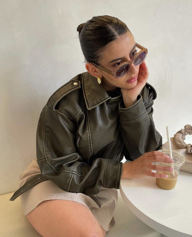 WW | Stylish leather jacket