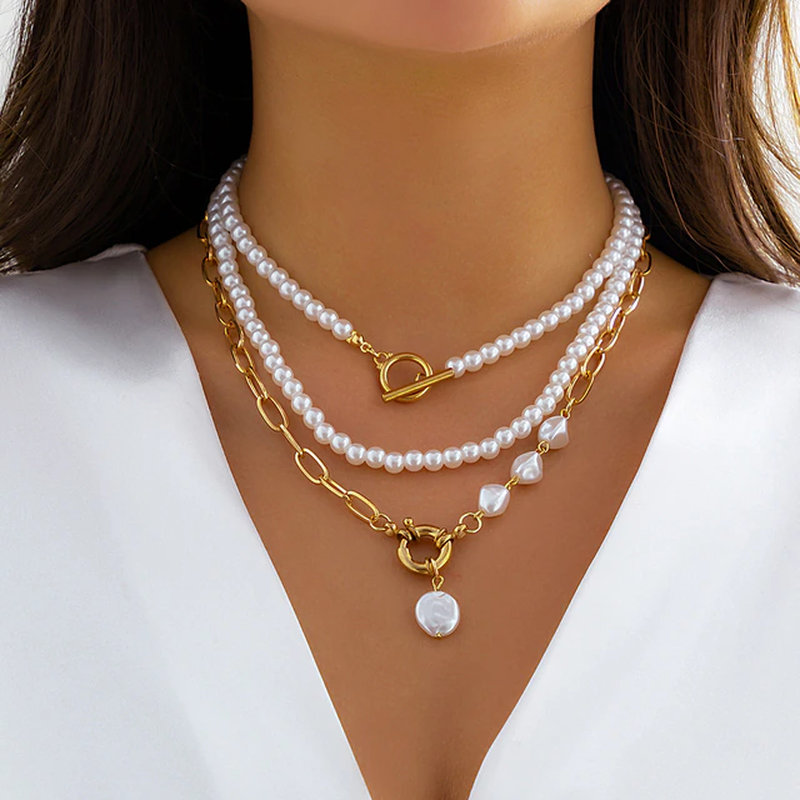 WW | Set - Elegant Layered Women's Jewelry