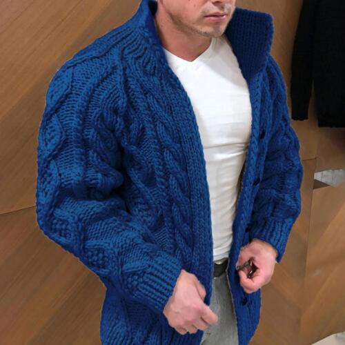 WW | Herrenstrickjacke mit Stehkragen