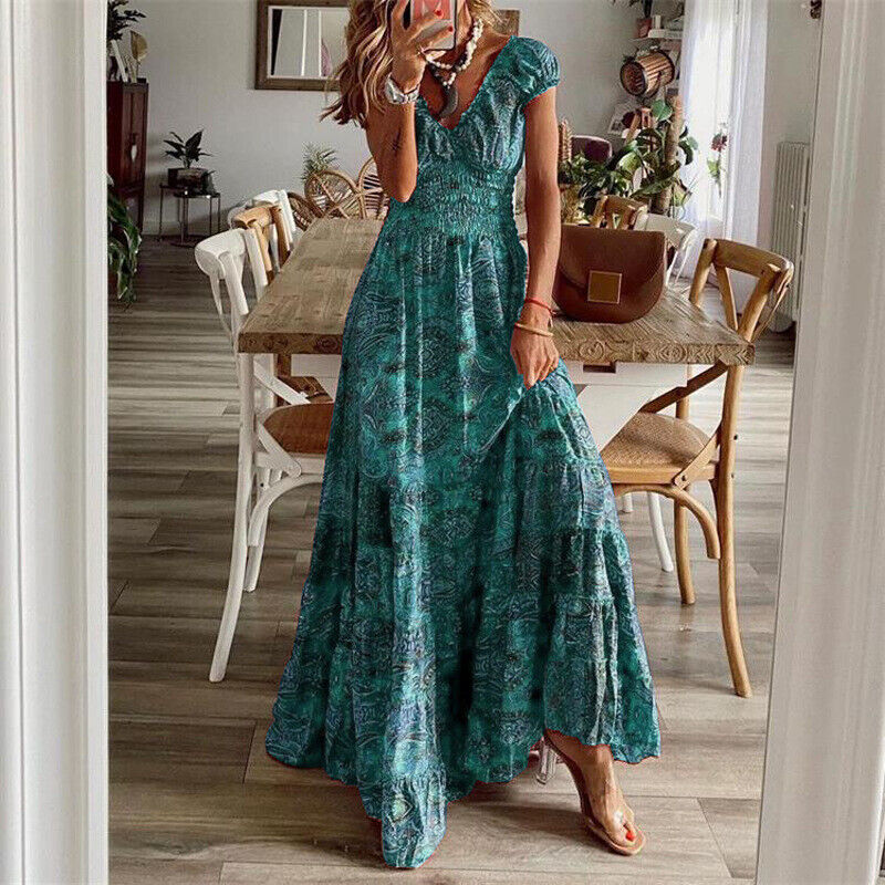 WW | Maßgeschneiderteres Langkleid Im Boho-Stil