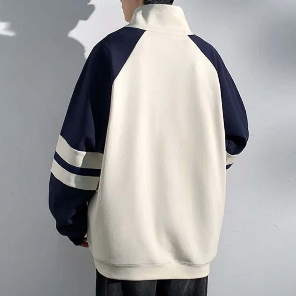 WW | Men's Stand-Up Collar Jumper