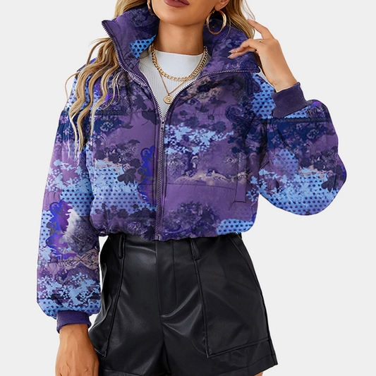WW | Moderne Elegante Winterjacke Für Damen Mit Reißverschluss