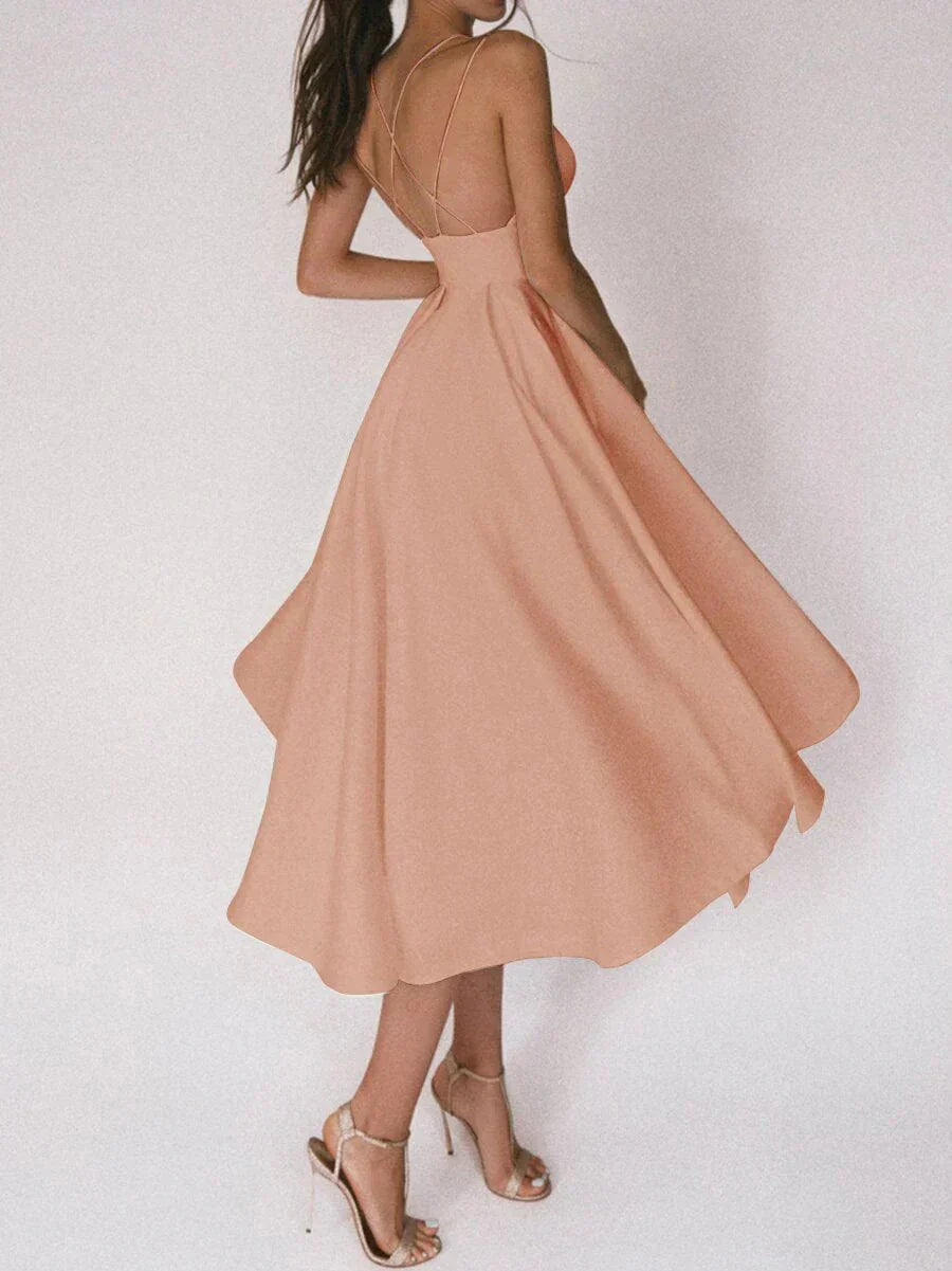 WW | Elegante Offshoulder V-Ausschnitt Brautkleid