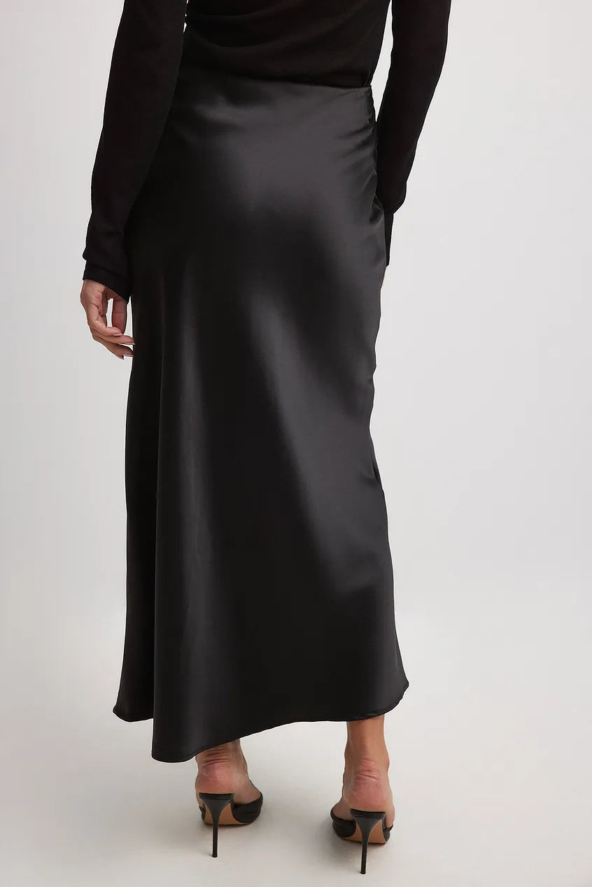 WW | Satinrock Mit Hoher Taille Anna