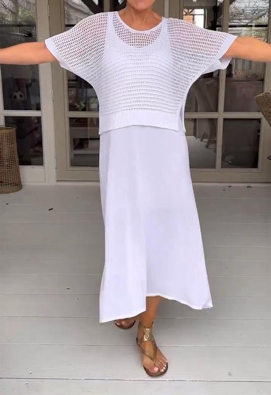 WW | Elegant Delta Set (Dress + Top)