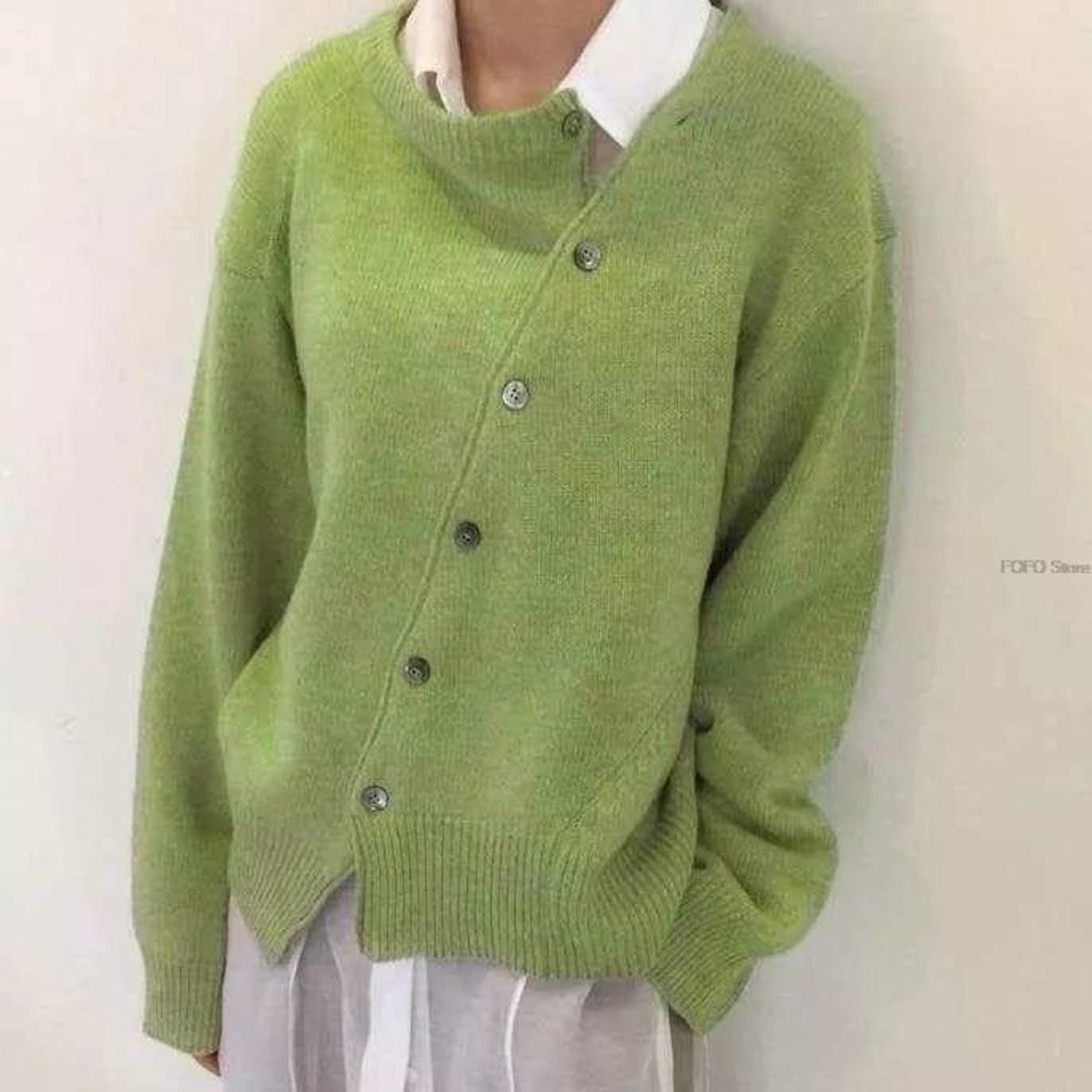 WW | Cashmere Cardigan Comfortable Button Placket Elegant and Soft Knitwear for Autumn for Stylish