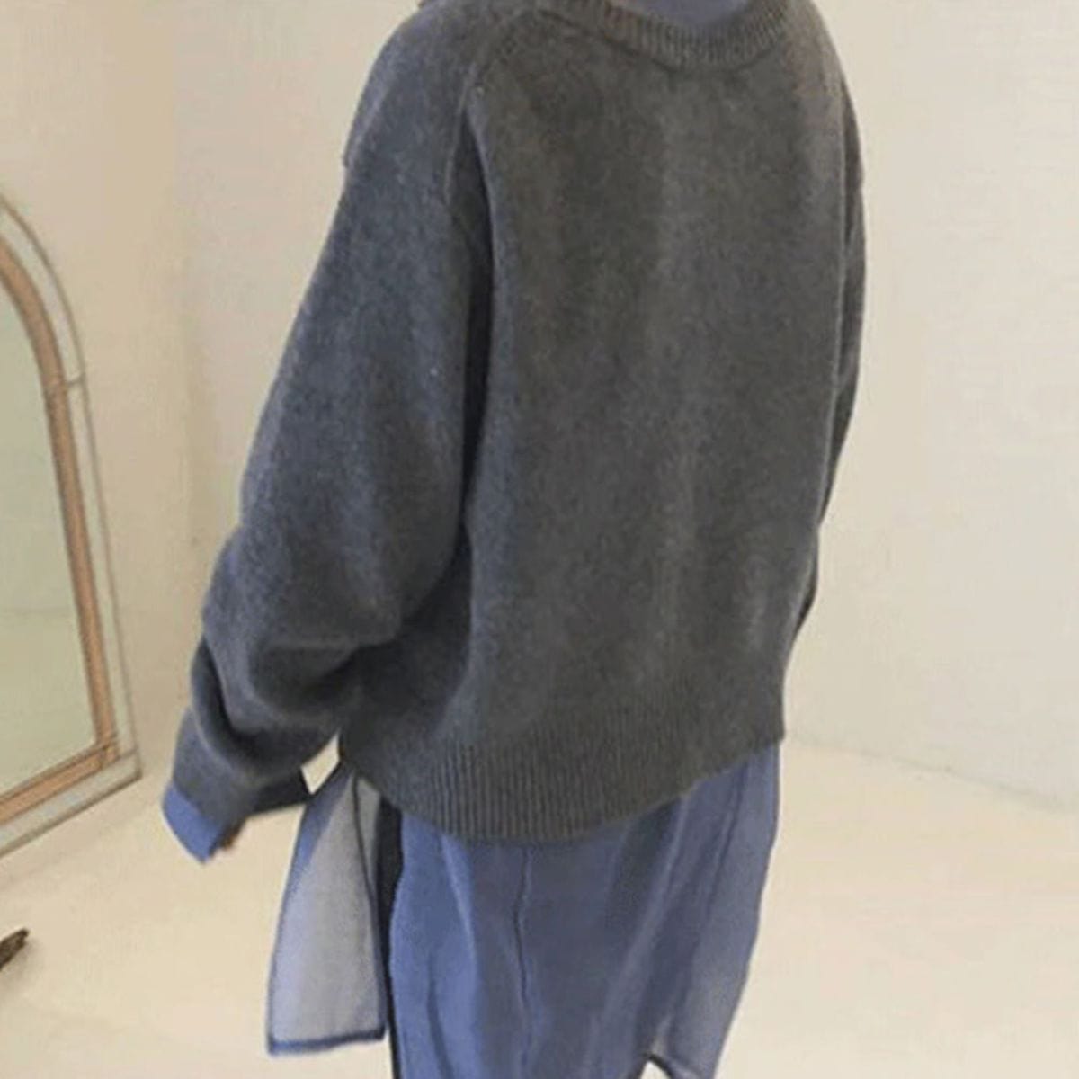 WW | Cashmere Cardigan Comfortable Button Placket Elegant and Soft Knitwear for Autumn for Stylish
