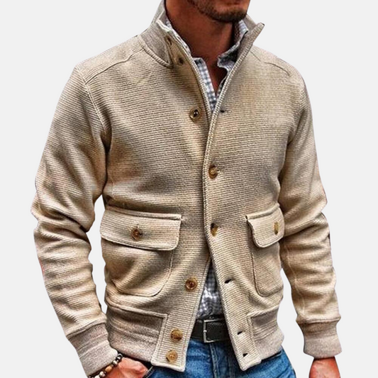 WW | Modische Jacke mit hohem Kragen