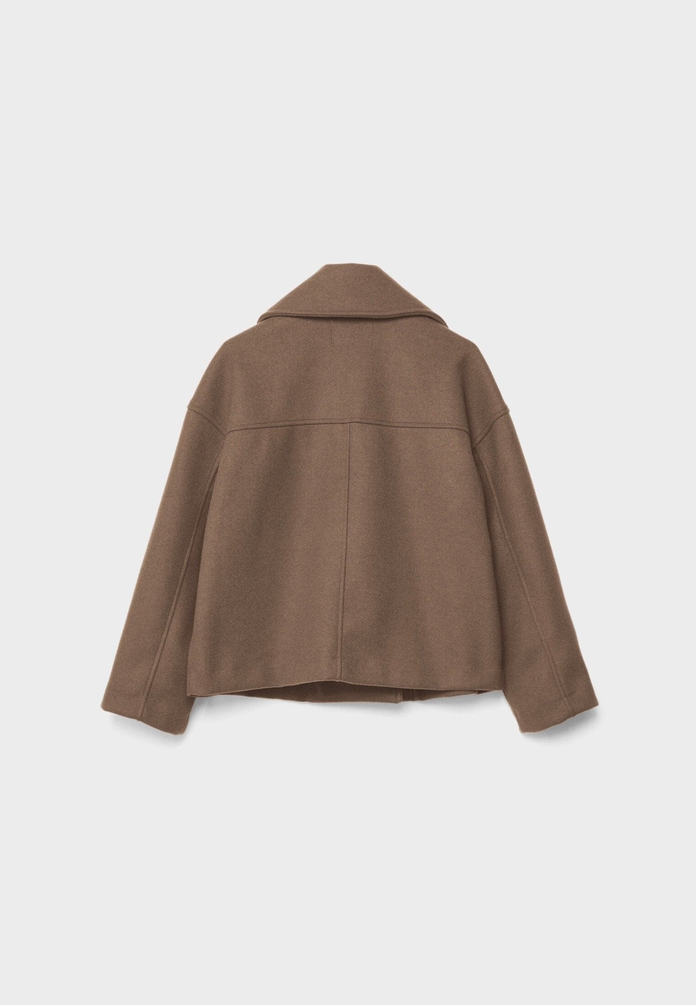 WW | Short Autumn Jacket in Double-Button Style