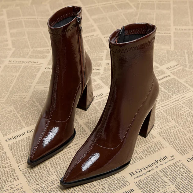 WW | Women's High Heel Ankle Boots