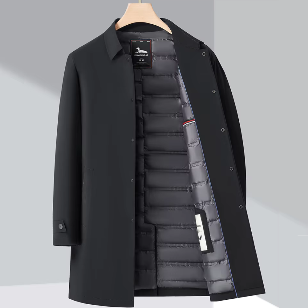 WW | Mid-Length Quilted Revers Jacket