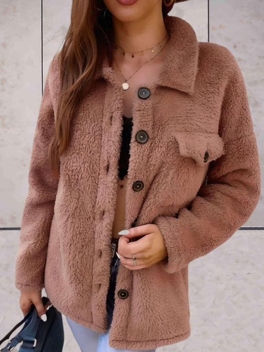 WW | Modische Winterjacke mit Knöpfen
