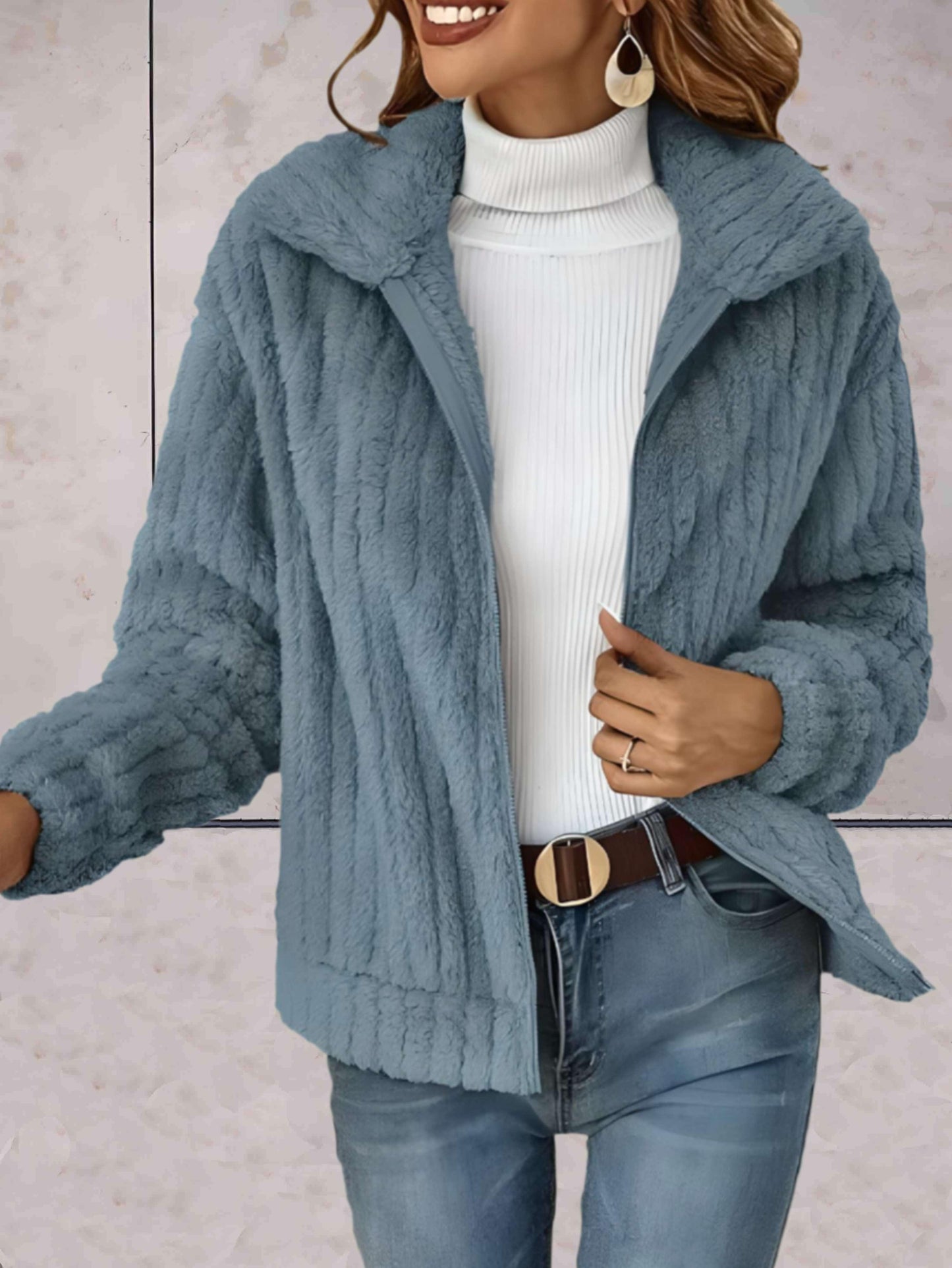 WW | Polo Collar Cardigan for Women