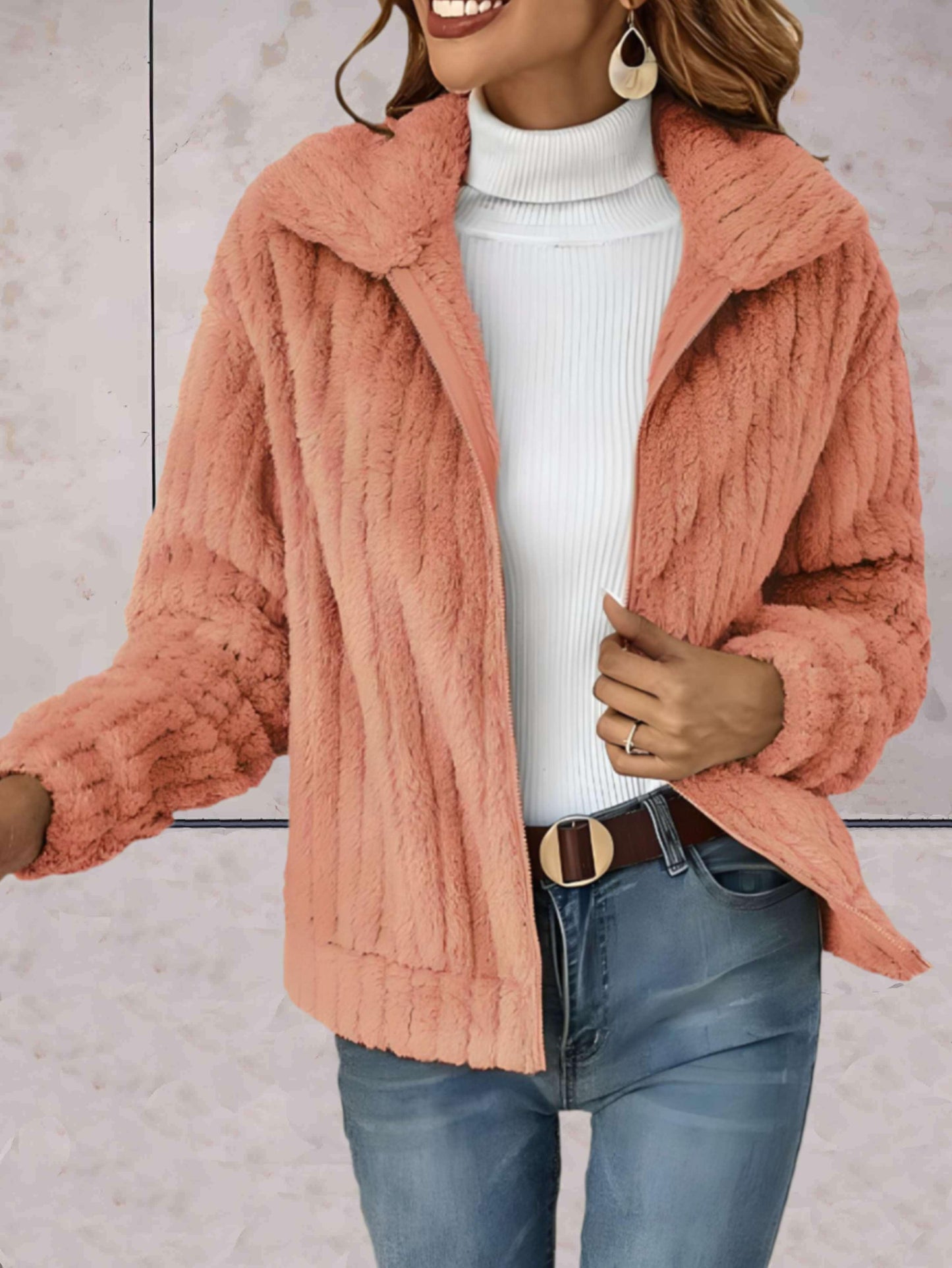 WW | Polo Collar Cardigan for Women
