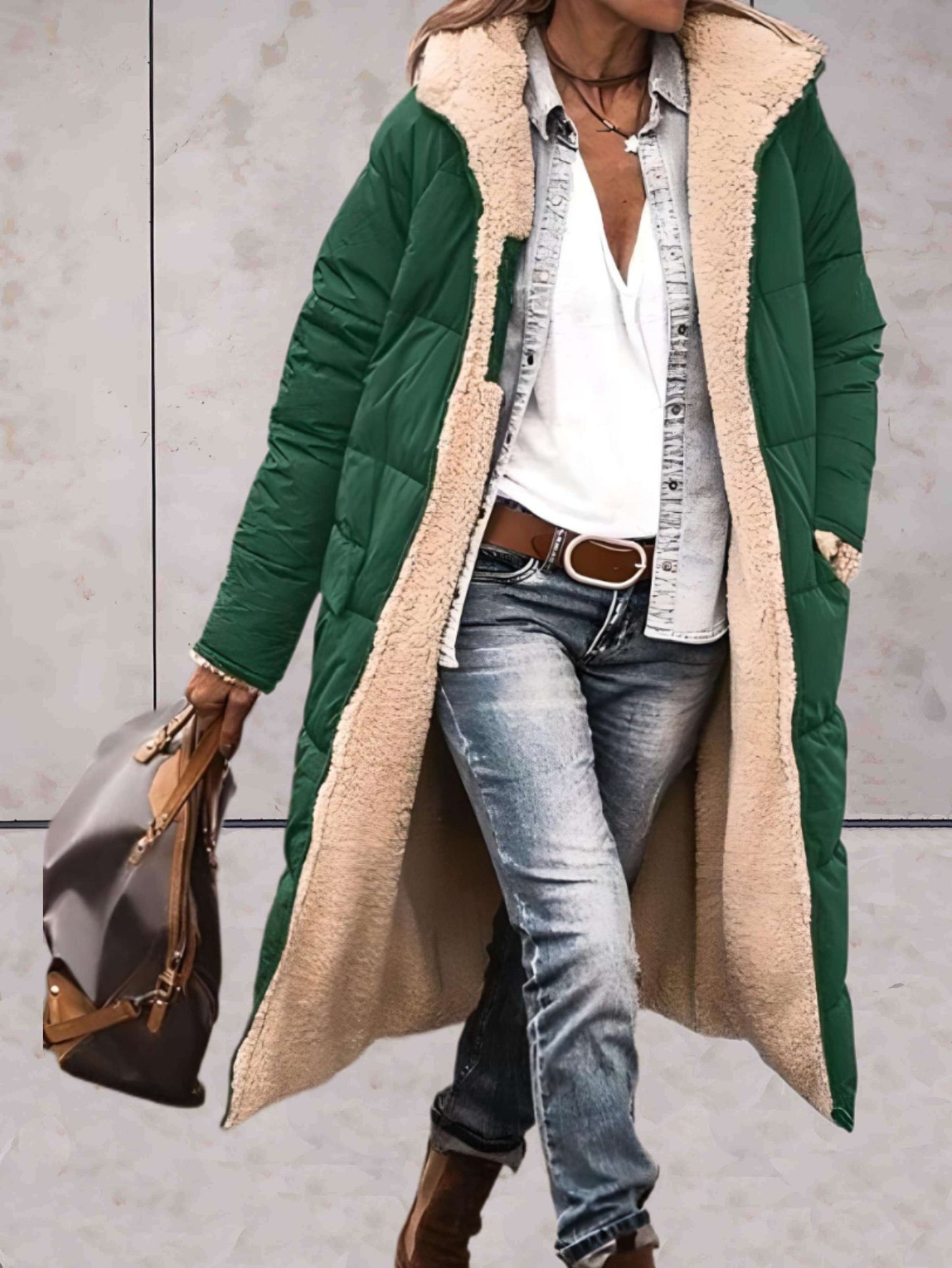 WW | Comfortable Reversible Winter Jacket with Soft Lining