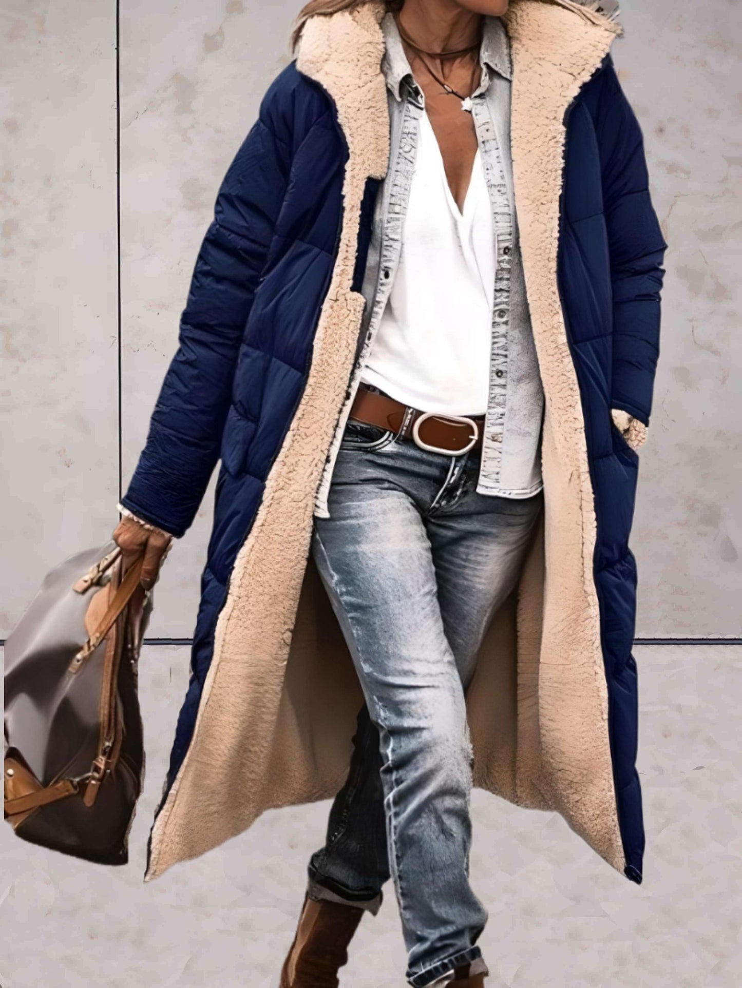 WW | Comfortable Reversible Winter Jacket with Soft Lining