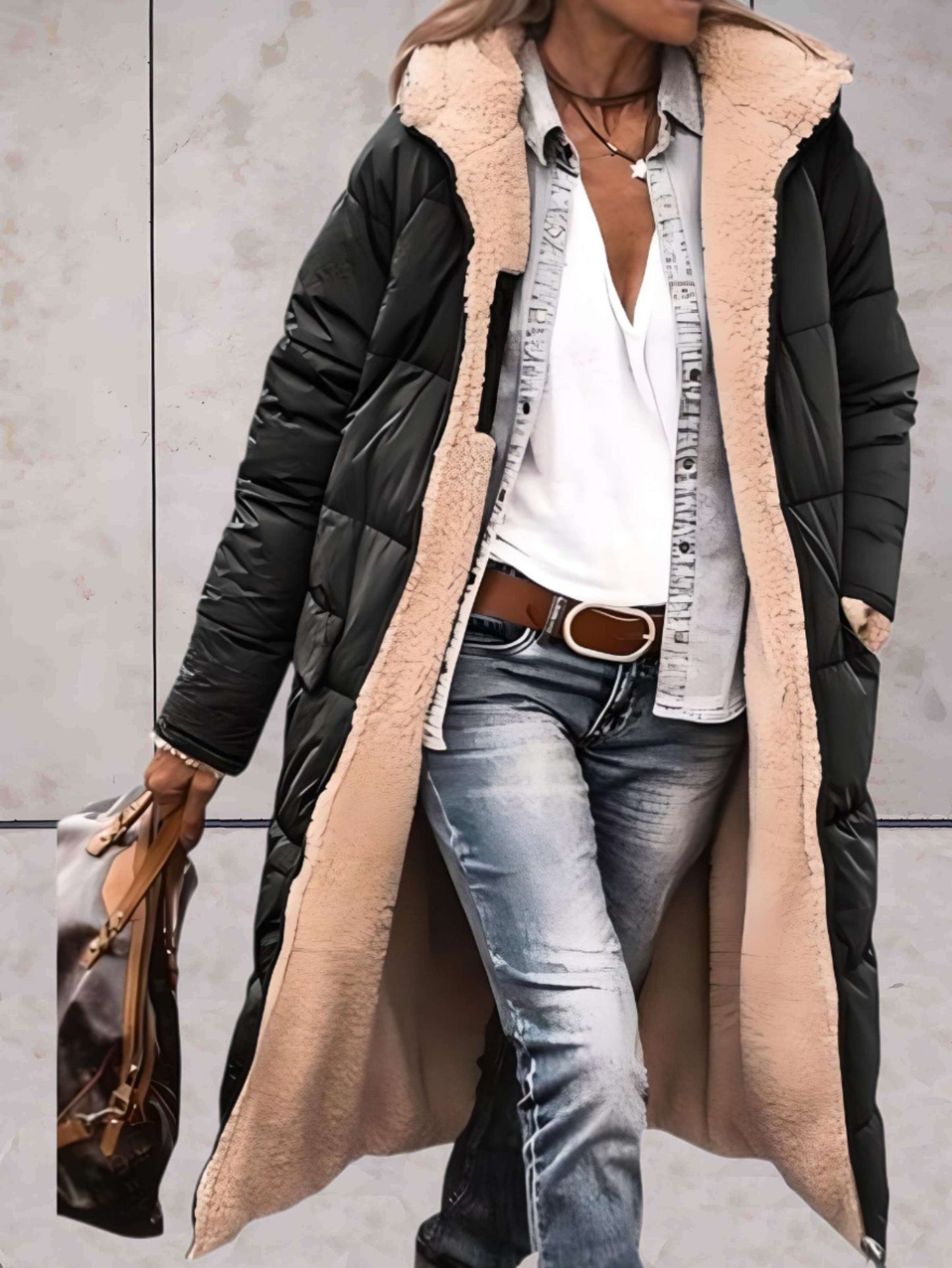 WW | Comfortable Reversible Winter Jacket with Soft Lining