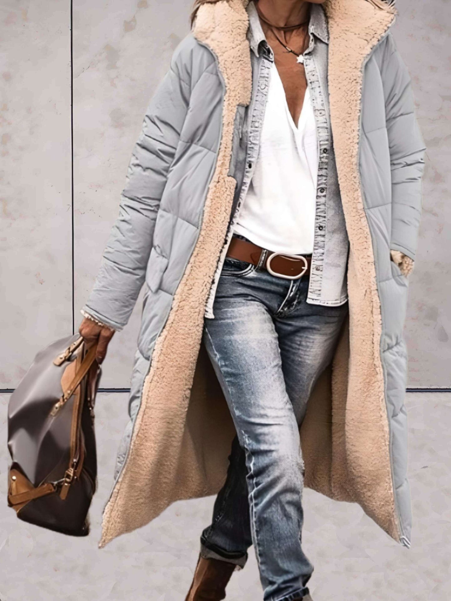 WW | Comfortable Reversible Winter Jacket with Soft Lining