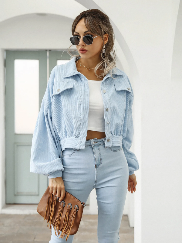 WW | Cropped Bomber Jacket Cool & Stylish