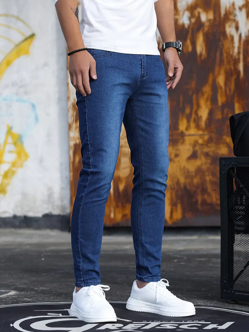 WW | Herren Bequeme Slim Fit Jeans