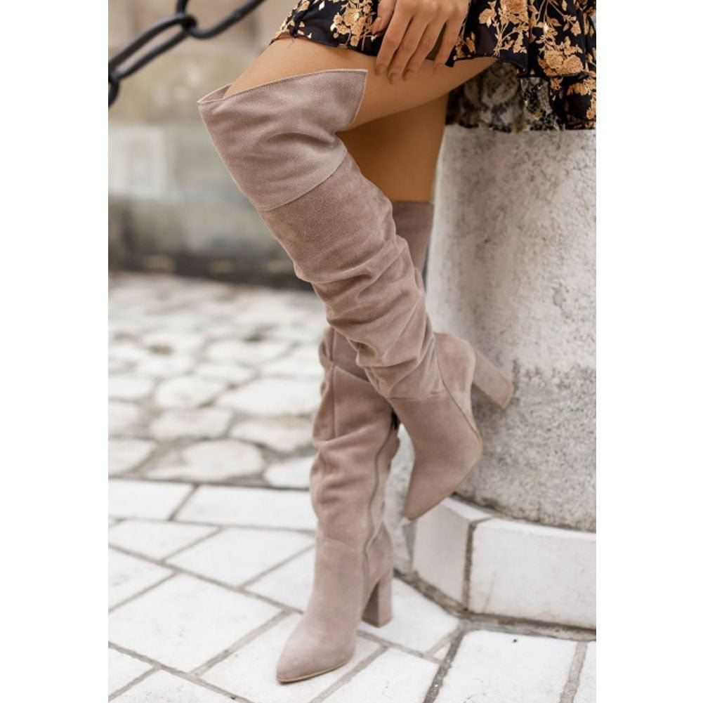 WW | Overknee-Schlupfstiefel für Frauen