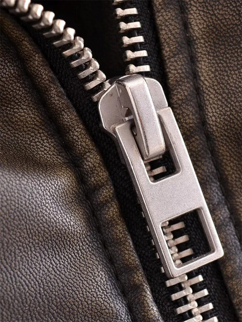 WW | Cropped Biker Jacket Vintage & Stylish