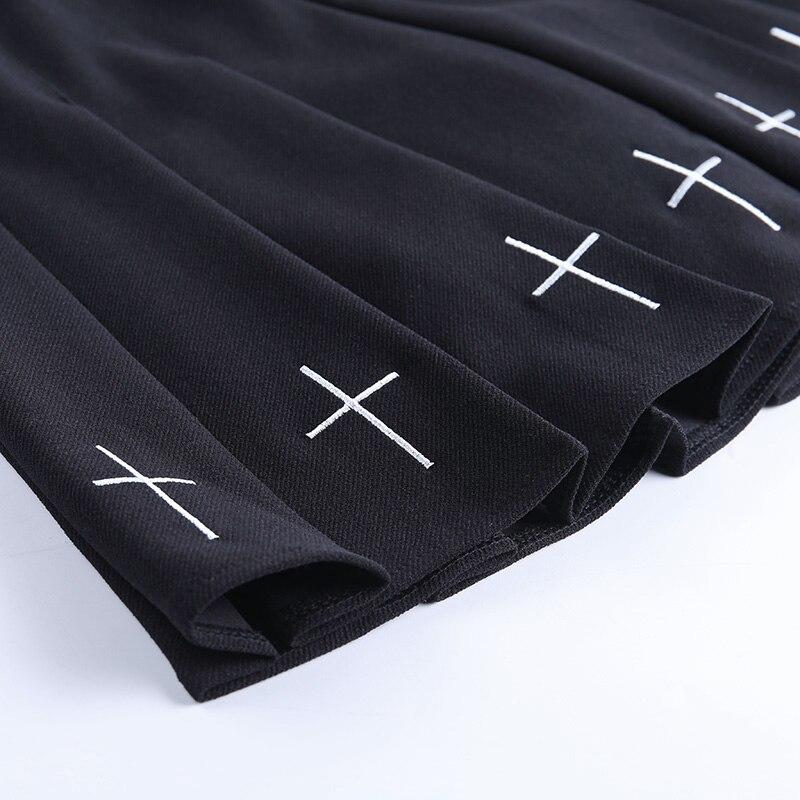 Pleated mini skirt