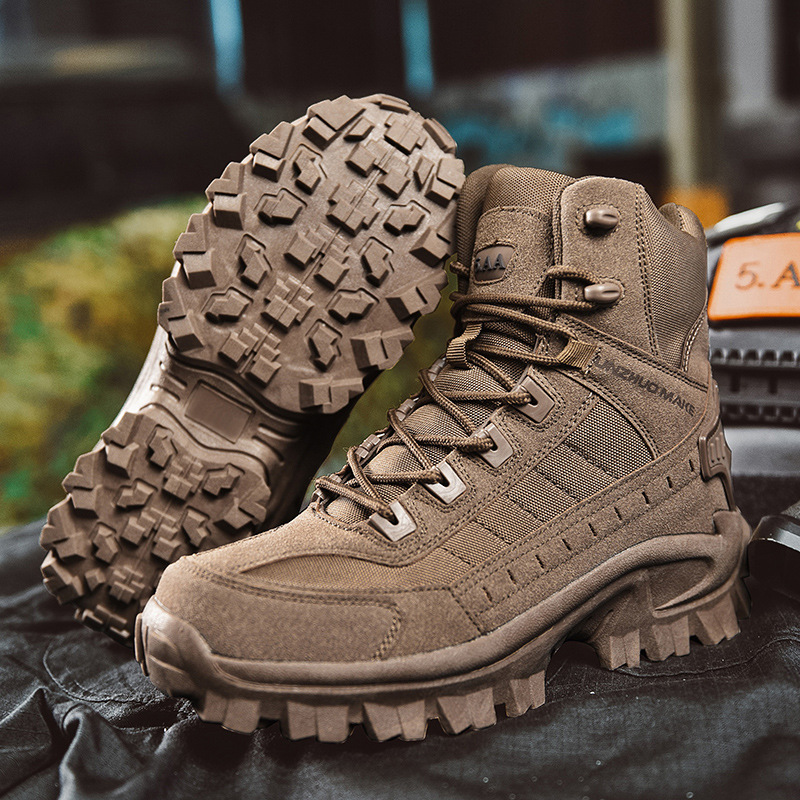 WW | Boots Outdoor Boots High Shaft Durable With Grip Strong Sole