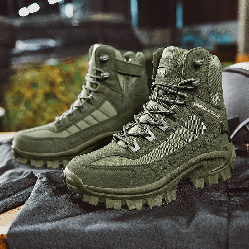 WW | Boots Outdoor Boots High Shaft Durable With Grip Strong Sole