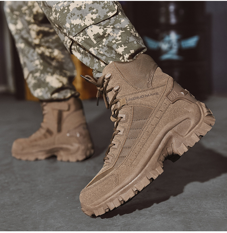 WW | Boots Outdoor Boots High Shaft Durable With Grip Strong Sole