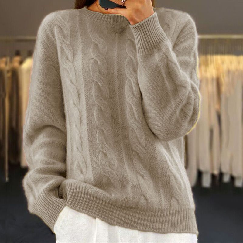 WW | Knitted Sweater Erna Comfortable & Elegant Soft Knitted Texture