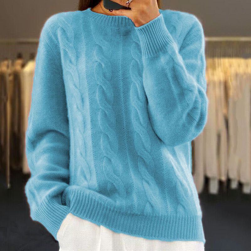 WW | Stylish cable knit sweater for women