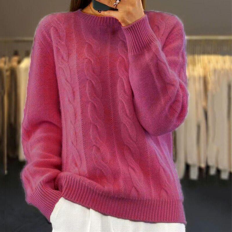 WW | Knitted Sweater Erna Comfortable & Elegant Soft Knitted Texture