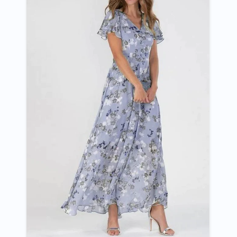 WW | Elegant Floral Maxi Dress for Women