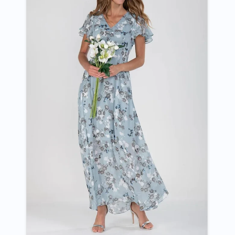 WW | Elegant Floral Maxi Dress for Women
